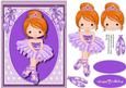 Beautiful Red Haired Ballerina