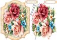 Beautiful Summer Roses in a Bracket Frame 