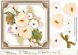 Beautiful Cream Anemone's on a Cut Out Bracket