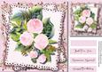 Beautiful Pink Water Coloured Roses 