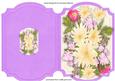 Print, Cut, and Fold, Yellow Flowers