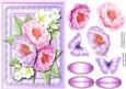 A5 Beautiful Roses and Apple Blossom