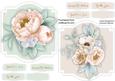 2 Beautiful Roses in a Ashaped Mat , 2