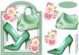Lovely Green Shoes and Bag