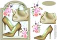 Lovely Buff Shoes and Bag