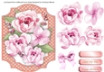Lovely Pink Flowers in a Lattice Bracket