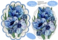 Beautiful Anemones on a lace mat