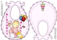 lovely Babys   Birthday Bib Card 