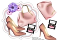 Beautiful Shaped card and Shoes 1, 