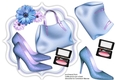 Beautiful Shaped card with Shoes 2