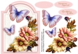 Beautigful Flowers and Lilac Butterflys