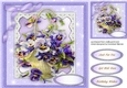 Beautiful Basket of Pansys 
