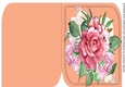 Print, Cut ,and Fold Shaped Roses card