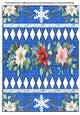 Beautiful Blue Christmas Cracker
