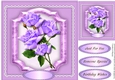 Beautiful Bracket andLilac roses
