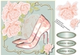 Beautiful Pink shoes and Roses