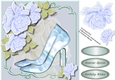 Beautiful Blue Roses and Shoes