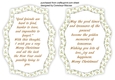 Bracket Incert with Verse