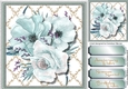 Beautiful Soft Mint roses on a lattice frame 3