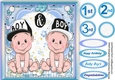 Lovely Twin Boys Birth or Brithday