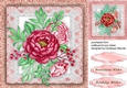 Pink Peony on lace