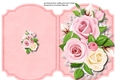 Print, Cut, and Fold, Pink Roses