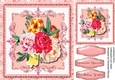 Mixed Roses in Ornate Frame 