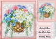 Beautiful Basket of Mixed Flowers