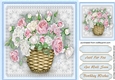 Beautiful Basket of Smmer Roses