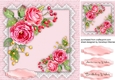Beautiful Pink Roses and Berrys