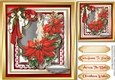 Beautiful Candles and Poinsettias