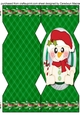 Large D.L. Print, Cut, and Fold , Little Snowman