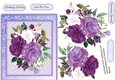 Beautiful Watercoloured roses on Lace 3