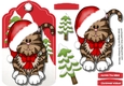 Chritmas Tag Tiger Tiger
