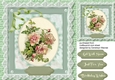 Lovely Vintage Roses on a Pearl Mat