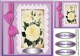 Beautiful White Roses and Side Bow 4