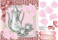 Tea for two with Pink Roses