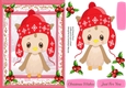 Cute Penguin in his red hat