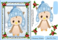 Cute Penguin in his blue hat