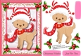 Cute Cute Reindeer in his red hat
