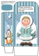 Large Gift Bag , Eskimo Boy