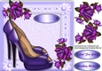 Sstunning Lilac Shoes and Roses
