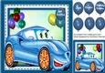 little Blue Birthday Car