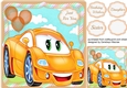 little Yellow Birthday Car