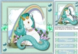 Beautiful Unicorn and Rainbow 2