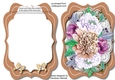 Tent Card, Beautiful Coffee Rose