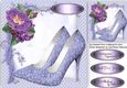 Beautiful Lilac shoes and  Roses 4