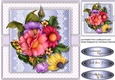 Beautiful Breat of Summer Roses on a lace Mat 2