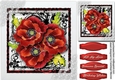 Stunning Poppies and Lace Corner 
