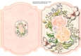 Print, Cut and Fold Beautiful Peach Roses 